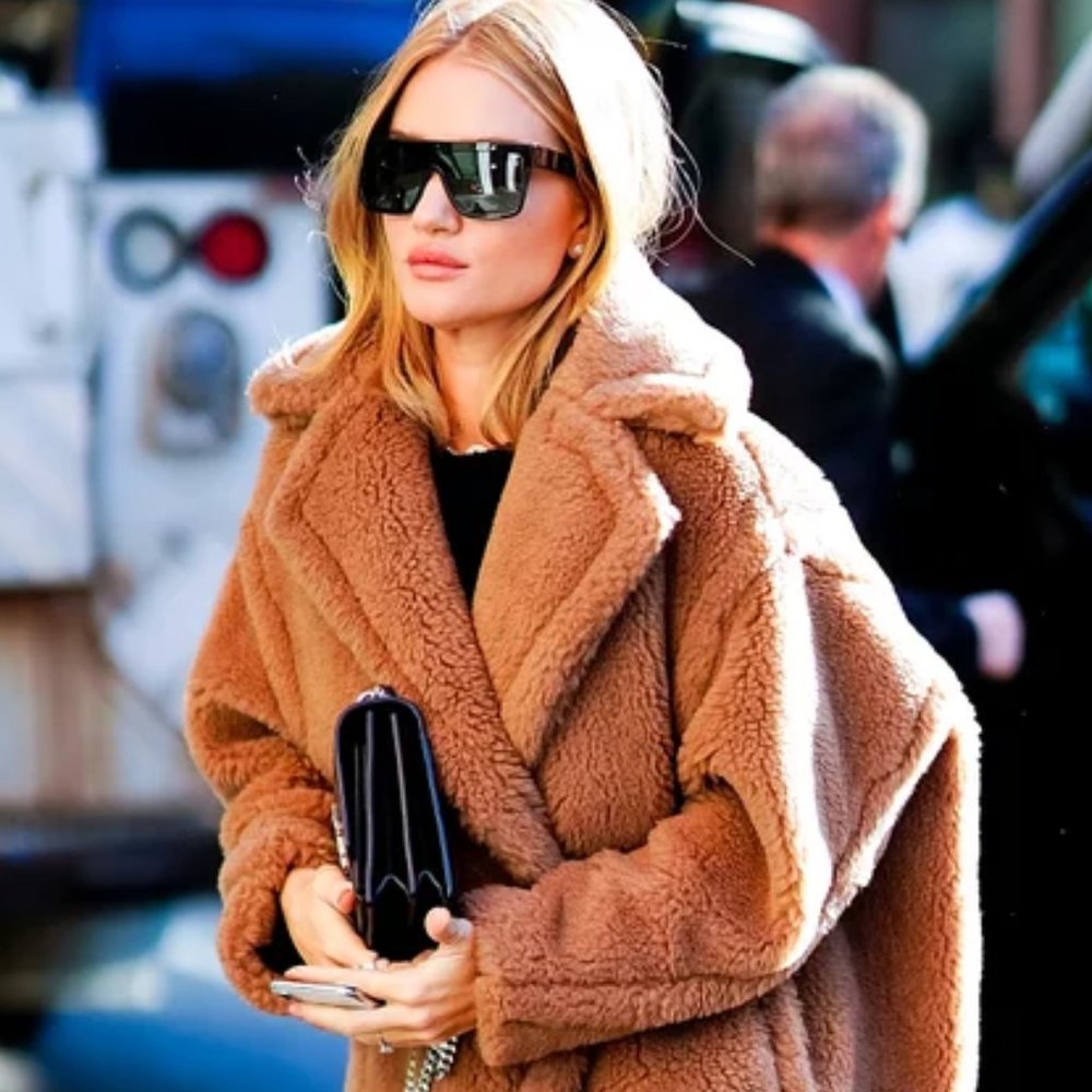 *SOLD* MAX MARA Teddy Bear Icon Coat - Camel - Size S - MSRP $4390